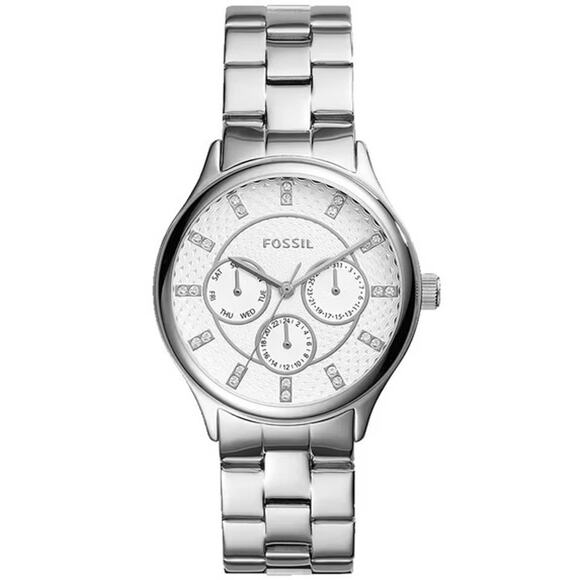 Fossil BQ1560 Modern Multifunction Silver Stainless Steel Watch - Picture 3 of 5